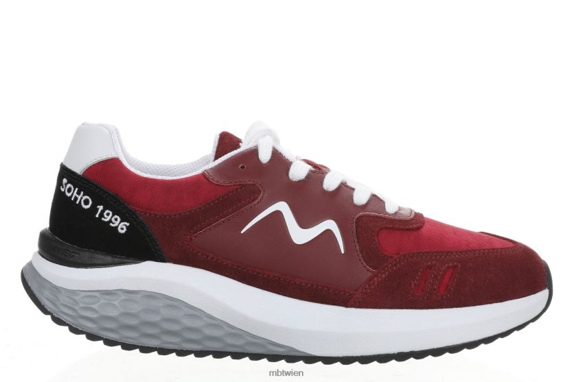 bei MBT Frauen Soho 1996 lässige Schuhe Narr rot X64220194