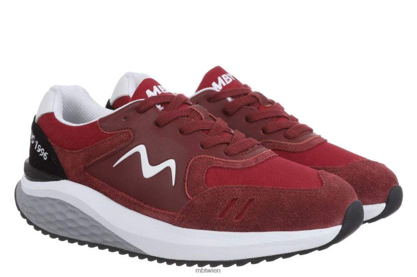 bei MBT Frauen Soho 1996 lässige Schuhe Narr rot X64220194