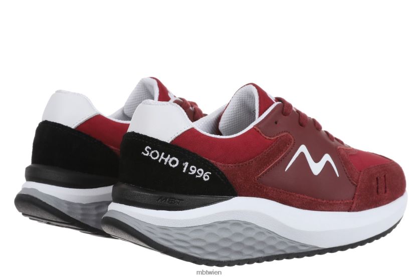 bei MBT Frauen Soho 1996 lässige Schuhe Narr rot X64220194
