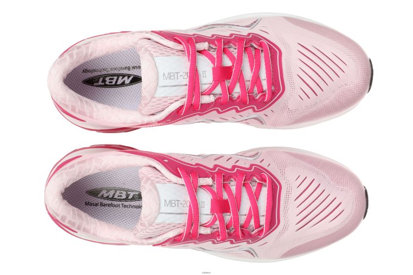 bei MBT Frauen 2000 Laufschuhe Kreiderosa X64220113