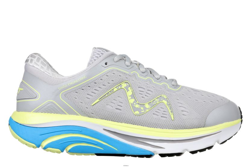bei MBT Frauen 2000 Laufschuhe grau/lindgelb X64220135