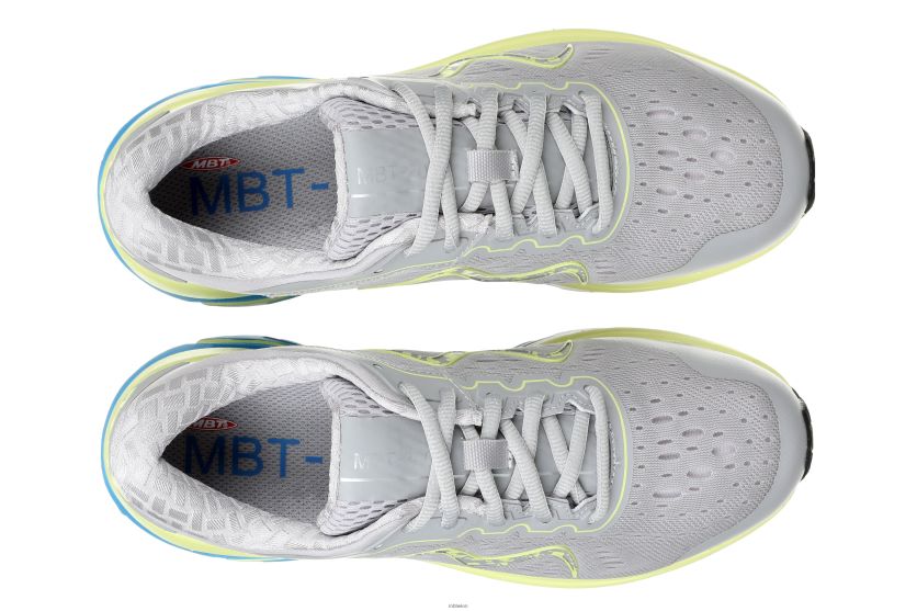 bei MBT Frauen 2000 Laufschuhe grau/lindgelb X64220135