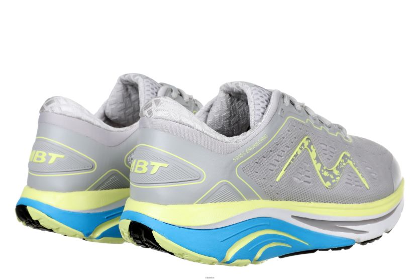 bei MBT Frauen 2000 Laufschuhe grau/lindgelb X64220135