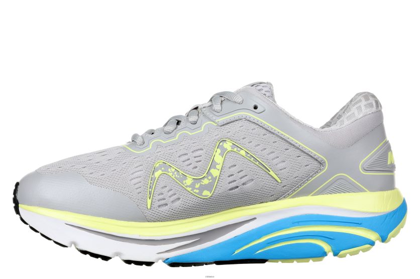 bei MBT Frauen 2000 Laufschuhe grau/lindgelb X64220135