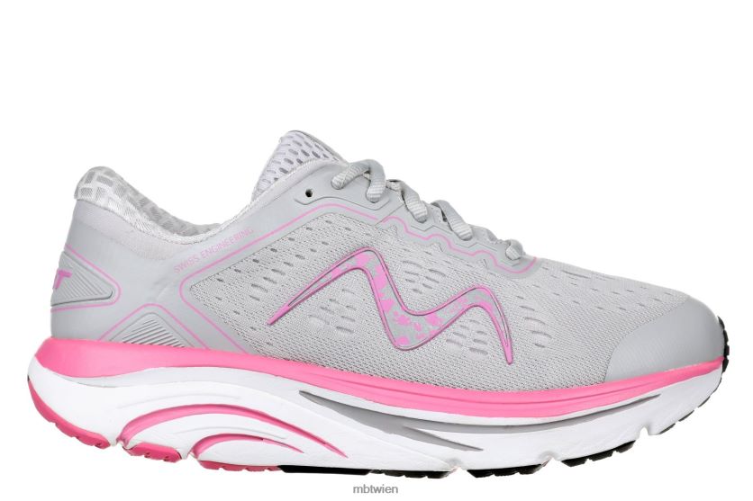 bei MBT Frauen 2000 Laufschuhe grau/rosa X64220136