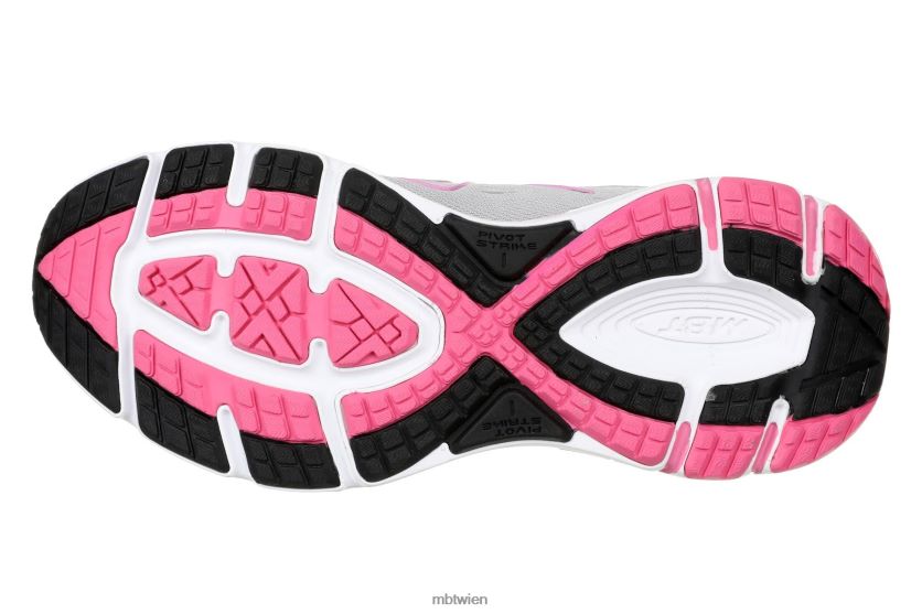 bei MBT Frauen 2000 Laufschuhe grau/rosa X64220136