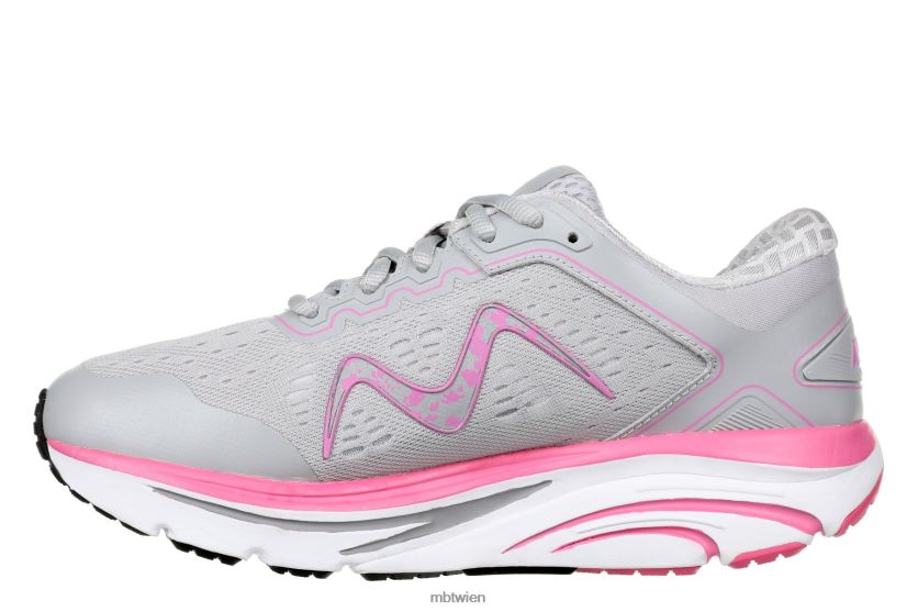 bei MBT Frauen 2000 Laufschuhe grau/rosa X64220136