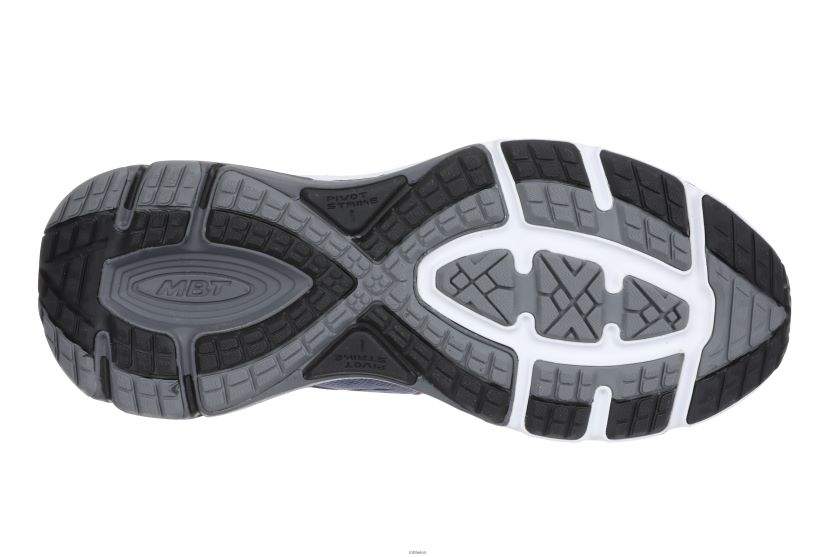 bei MBT Frauen 2000 Schnürschuhe Laufschuhe Folkstone-Grau X64220147