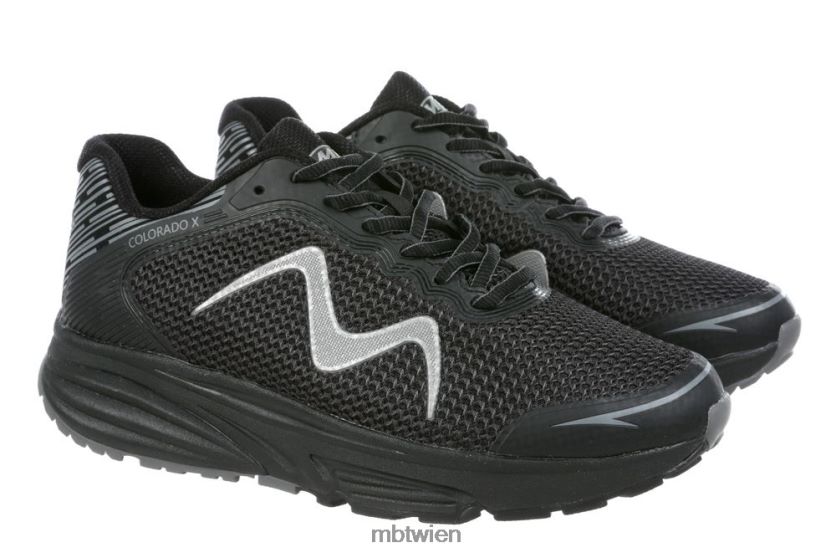 bei MBT Frauen Colorado x Laufschuhe Schwarz X64220215