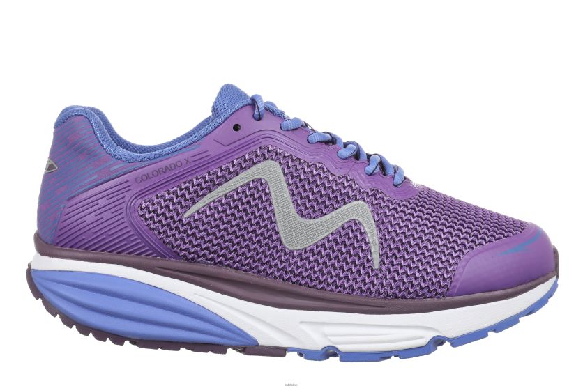 bei MBT Frauen Colorado x Laufschuhe königliches Flieder X64220154