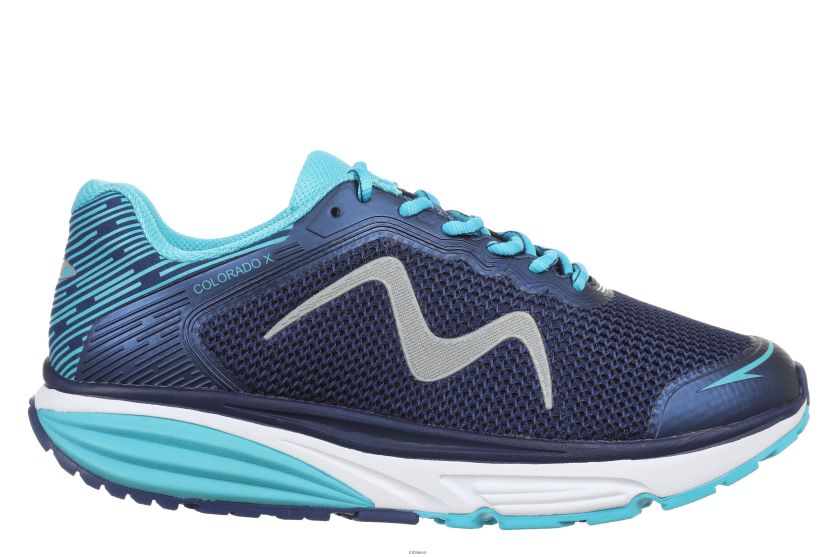 bei MBT Frauen Colorado x Laufschuhe mittelalterliches Blau X64220155