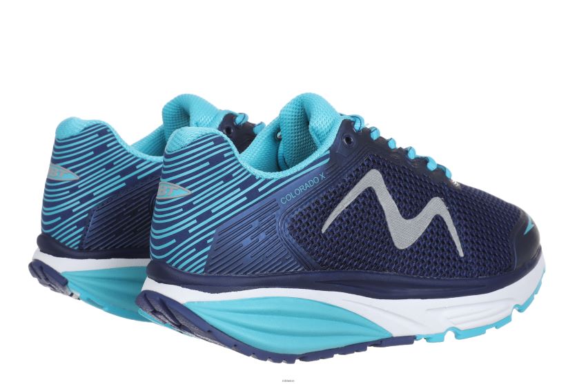 bei MBT Frauen Colorado x Laufschuhe mittelalterliches Blau X64220155