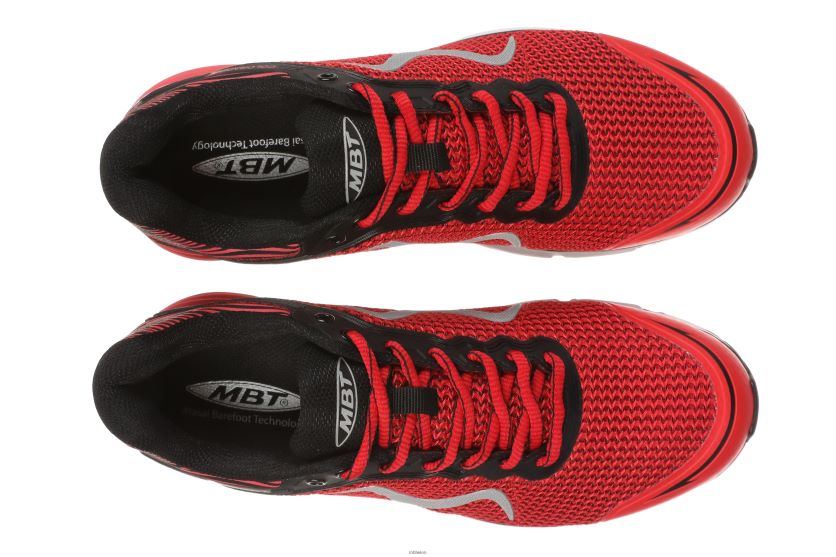 bei MBT Frauen Colorado x Laufschuhe sattes Rot X64220104