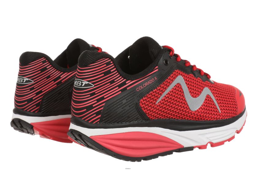bei MBT Frauen Colorado x Laufschuhe sattes Rot X64220104