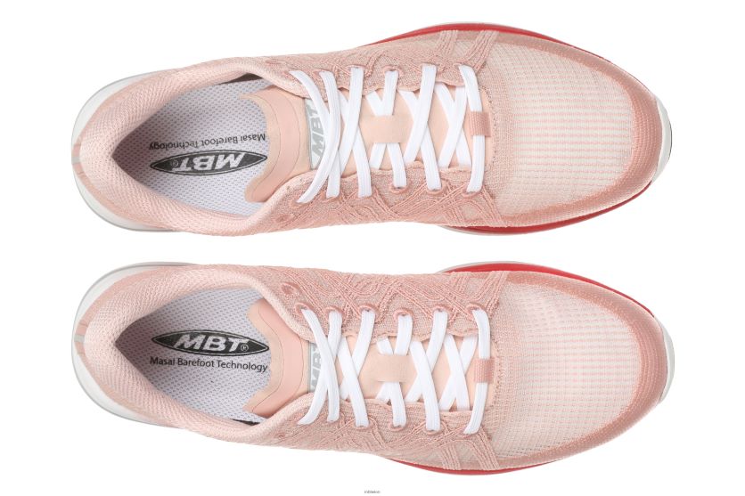 bei MBT Frauen Geschwindigkeit 1000-3 Laufschuhe Pfirsich X64220111