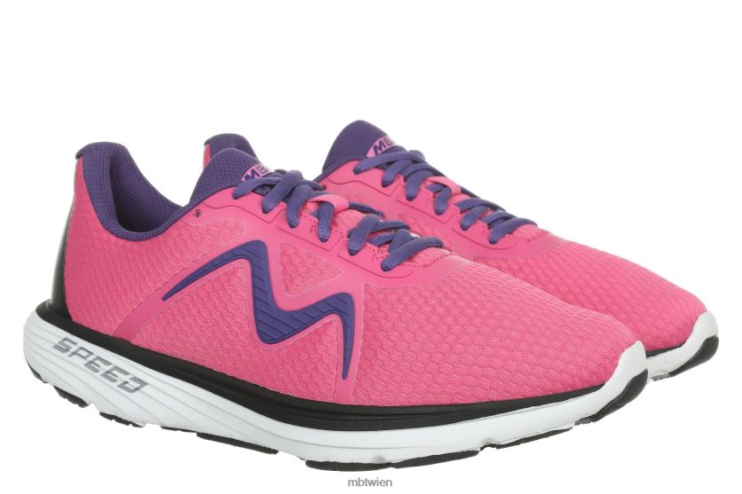 bei MBT Frauen Geschwindigkeit-1200 ii Laufschuhe Karminrose X64220187