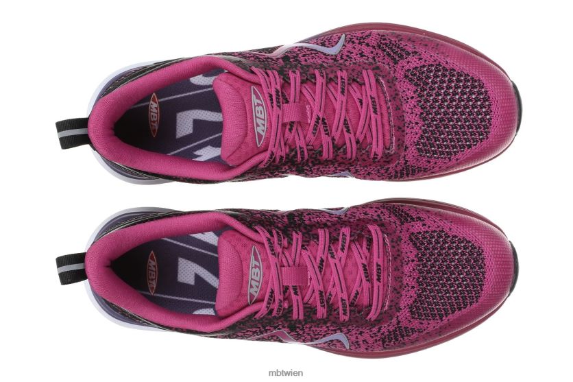 bei MBT Frauen Huracan-3000-Schnürschuh Laufschuhe schwarz/Orchideenblüte X64220150