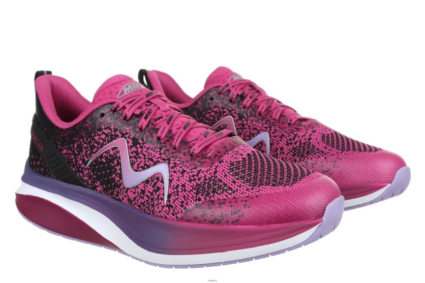 bei MBT Frauen Huracan-3000-Schnürschuh Laufschuhe schwarz/Orchideenblüte X64220150