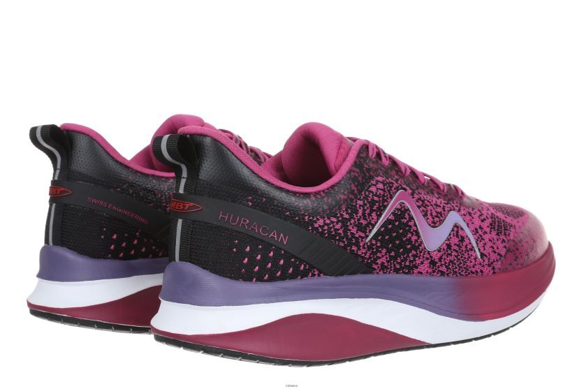 bei MBT Frauen Huracan-3000-Schnürschuh Laufschuhe schwarz/Orchideenblüte X64220150