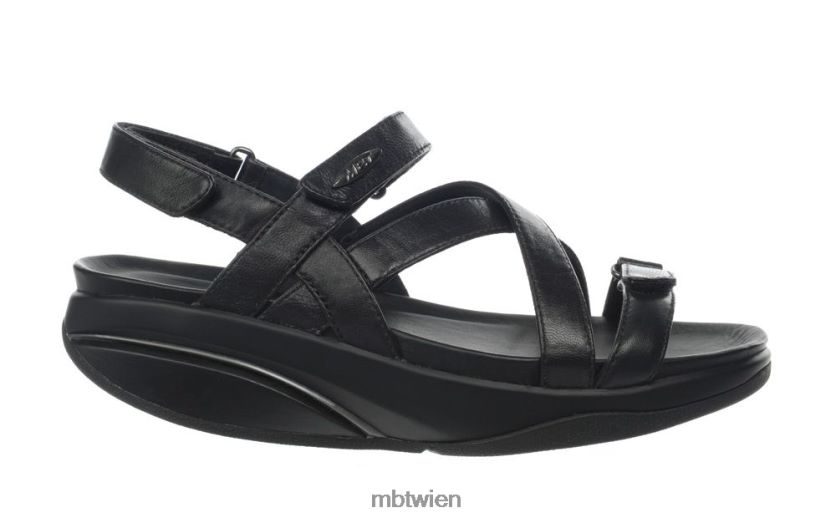 bei MBT Frauen Kiburi-Sandalen Sandalen Schwarz X64220242