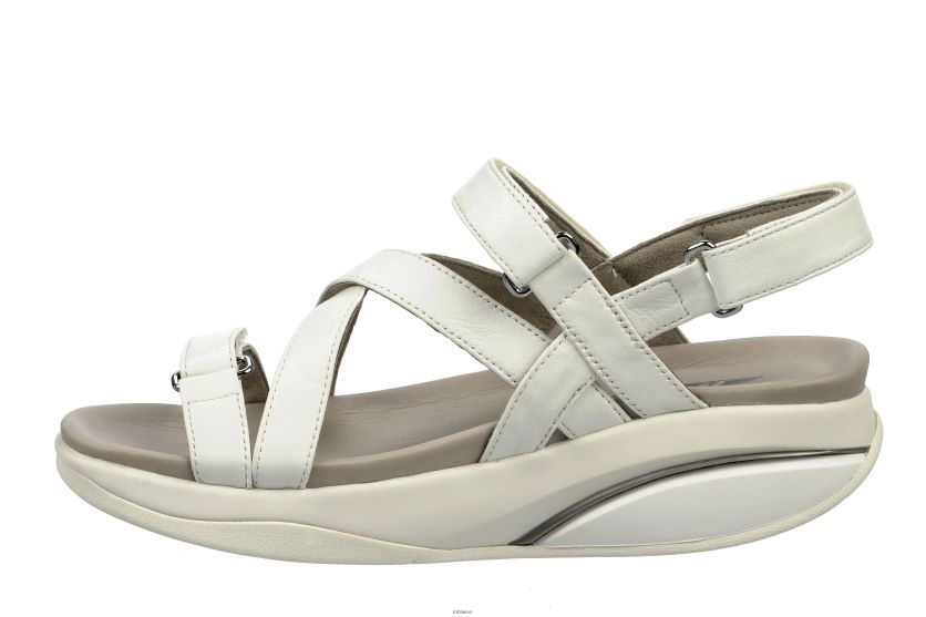 bei MBT Frauen Kiburi-Sandalen Sandalen Weiss X64220241