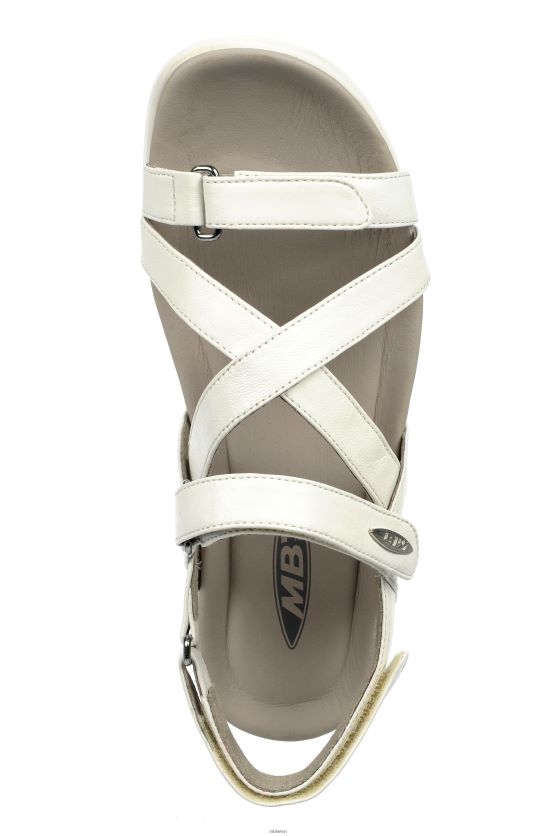 bei MBT Frauen Kiburi-Sandalen Sandalen Weiss X64220241