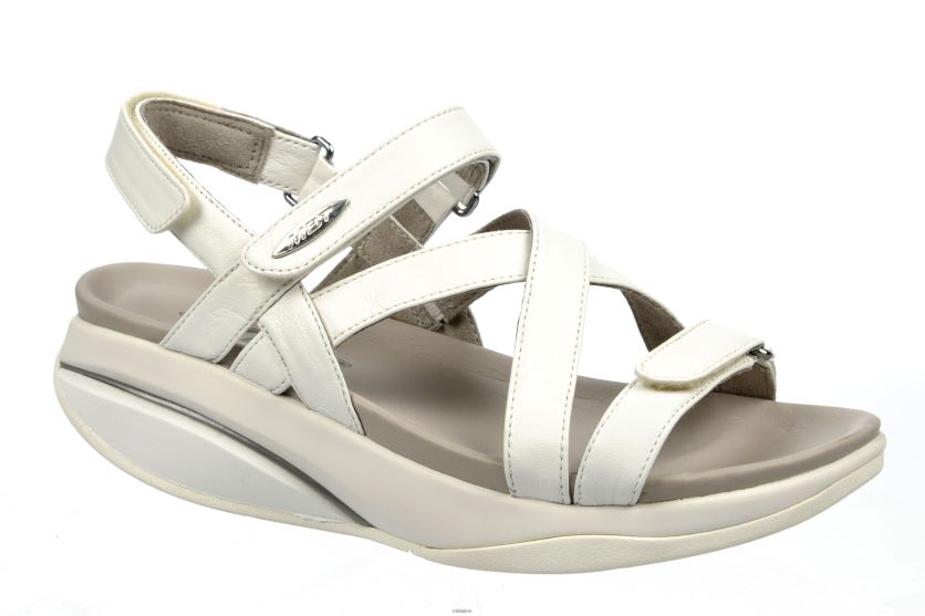 bei MBT Frauen Kiburi-Sandalen Sandalen Weiss X64220241