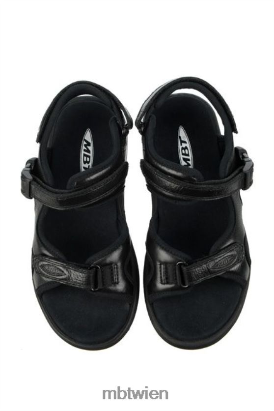 bei MBT Frauen Kisumu 3s Sandalen Sandalen Schwarz X64220214