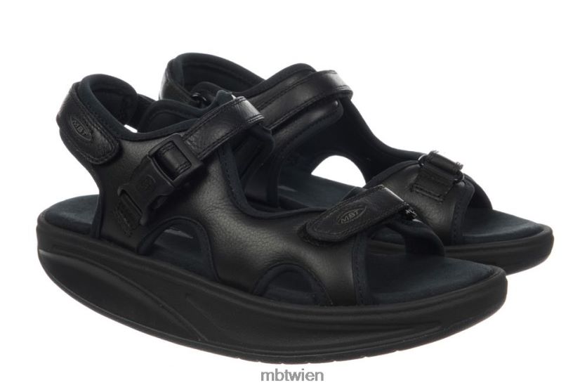 bei MBT Frauen Kisumu 3s Sandalen Sandalen Schwarz X64220214