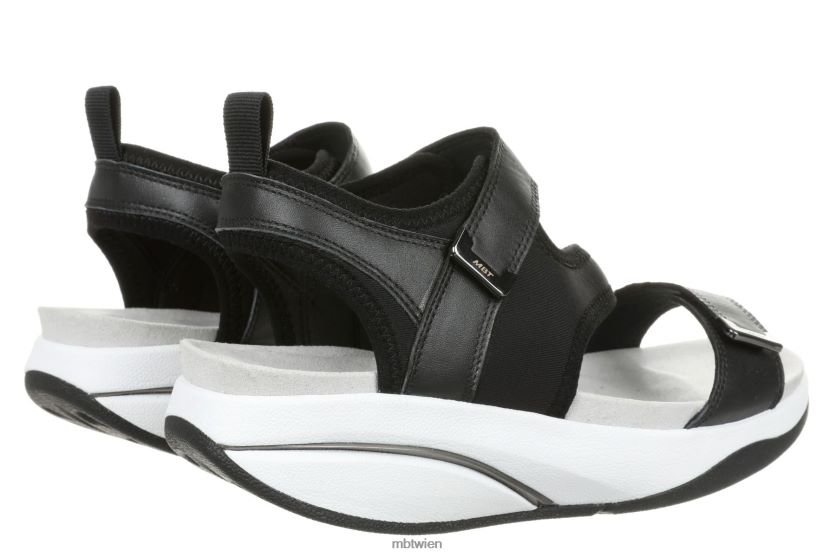 bei MBT Frauen aza Sandalen Schwarz X64220203