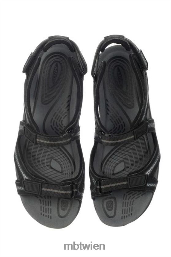 bei MBT Frauen lila 6 Sandalen schwarz/anthrazit X64220212