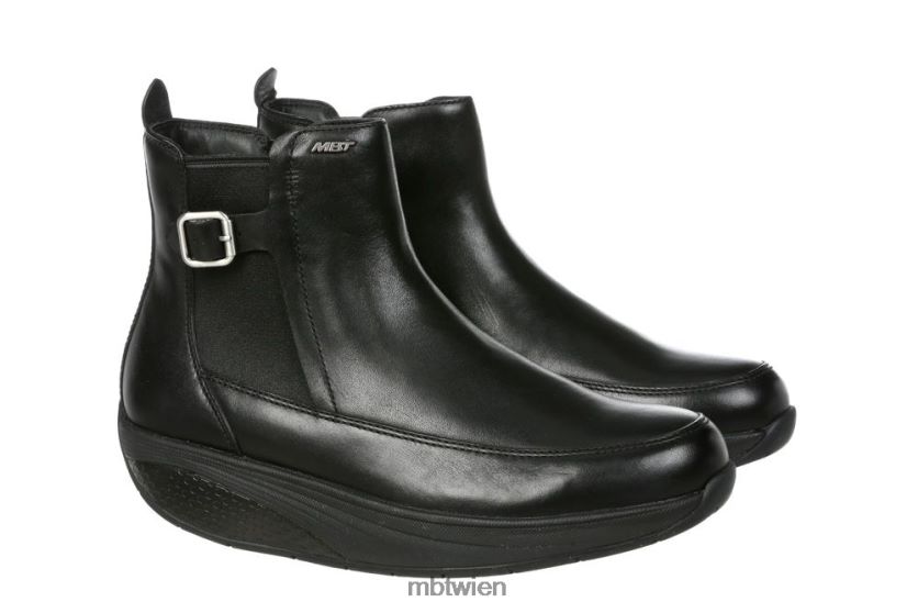 bei MBT Frauen Chelsea Stiefel Schwarz X64220248