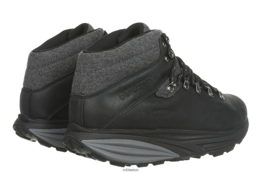 bei MBT Frauen mt alpin Stiefel Schwarz X64220184