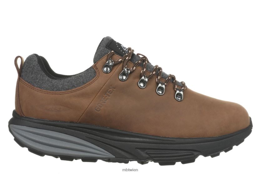 bei MBT Frauen mt alpin (niedrig) Stiefel Schokoladenbraun X64220185