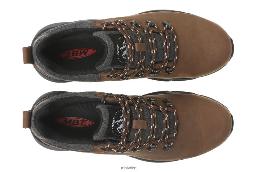 bei MBT Frauen mt alpin (niedrig) Stiefel Schokoladenbraun X64220185