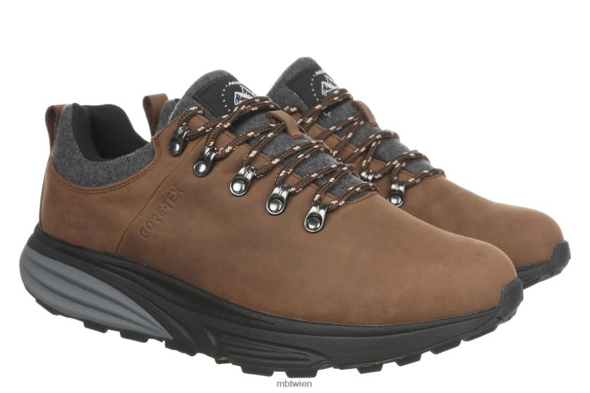 bei MBT Frauen mt alpin (niedrig) Stiefel Schokoladenbraun X64220185