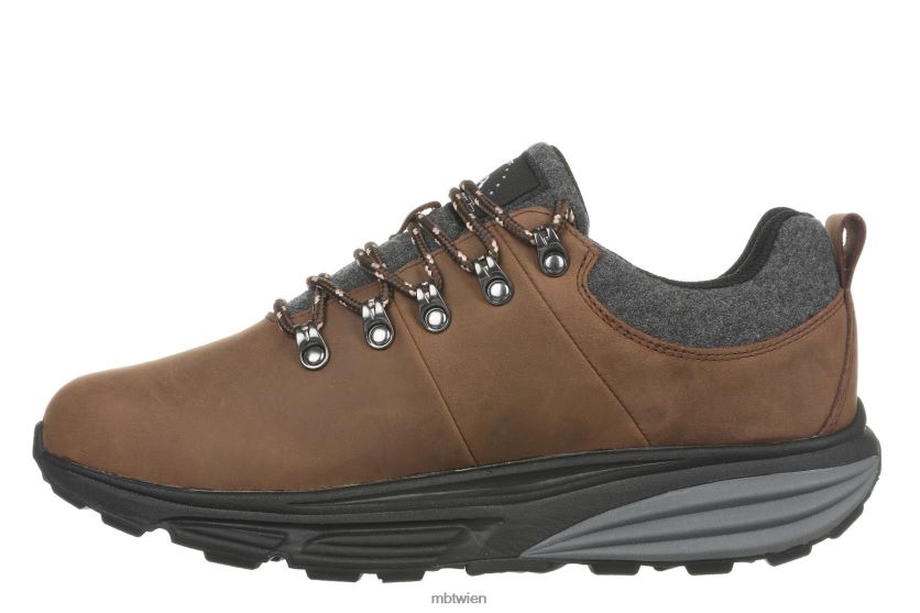 bei MBT Frauen mt alpin (niedrig) Stiefel Schokoladenbraun X64220185