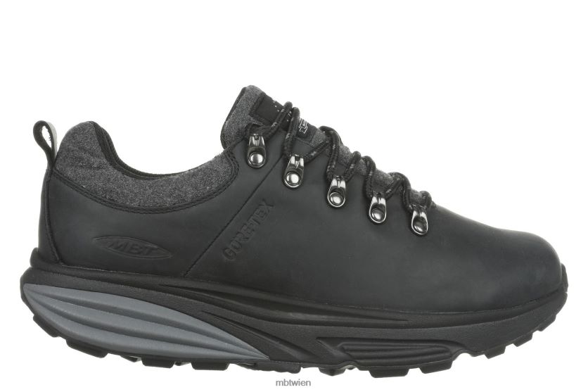 bei MBT Frauen mt alpin (niedrig) Stiefel Schwarz X64220186