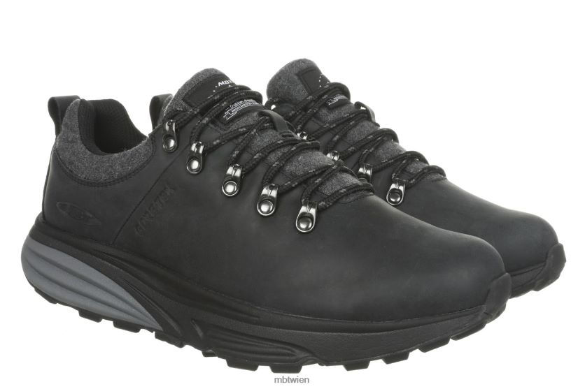 bei MBT Frauen mt alpin (niedrig) Stiefel Schwarz X64220186
