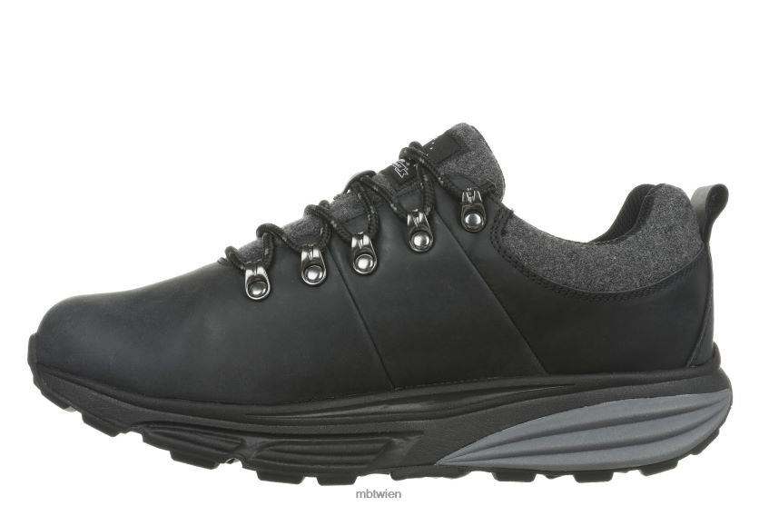 bei MBT Frauen mt alpin (niedrig) Stiefel Schwarz X64220186