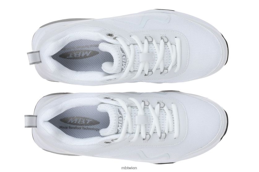 bei MBT Frauen Sport 4 Wanderschuhe Weiss X64220162