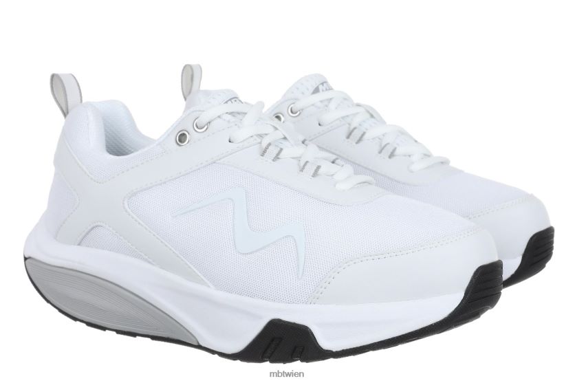 bei MBT Frauen Sport 4 Wanderschuhe Weiss X64220162