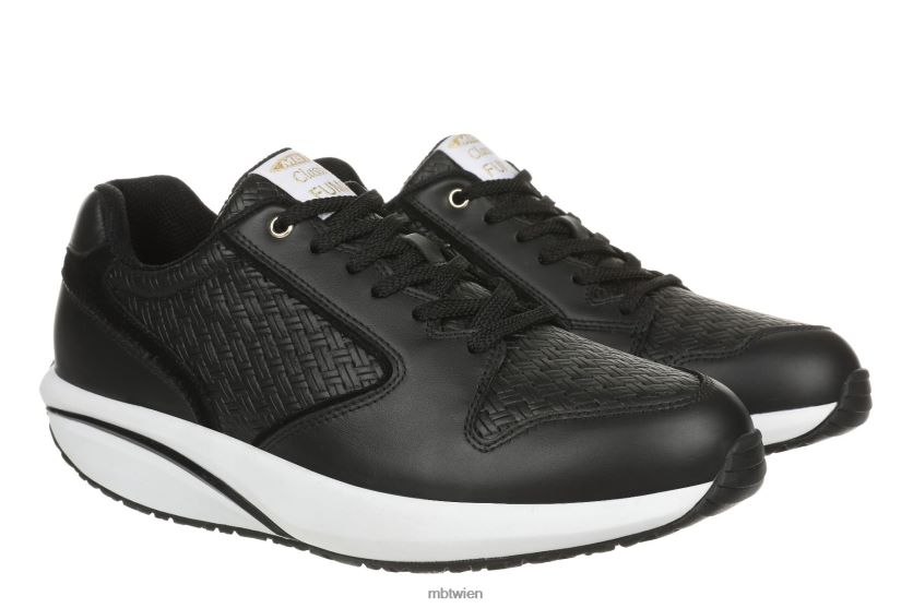 bei MBT Frauen fuma Wanderschuhe Schwarz X64220177