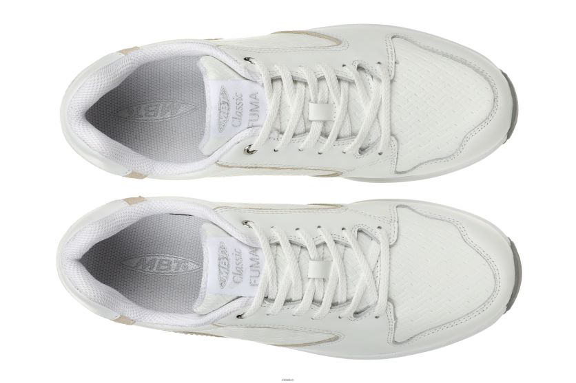 bei MBT Frauen fuma Wanderschuhe Weiss X64220174