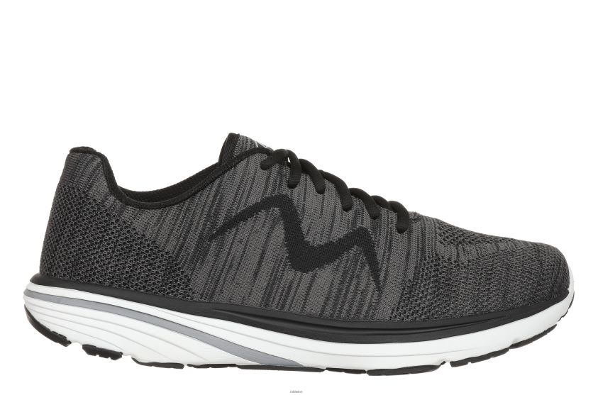 bei MBT Männer Welle II lässige Schuhe Schwarz X6422012