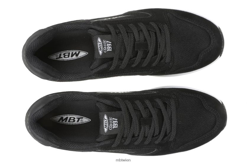 bei MBT Männer 1997 Laufschuhe Schwarz-Weiss X6422061