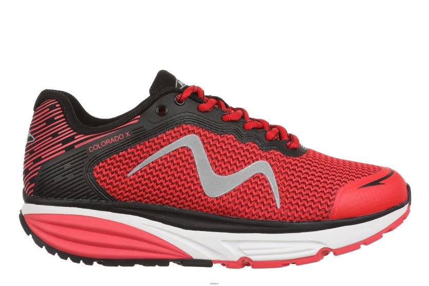 bei MBT Männer Colorado x Laufschuhe sattes Rot X642208