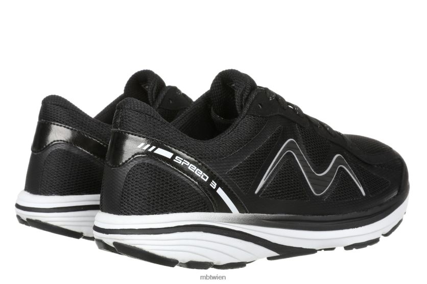 bei MBT Männer Geschwindigkeit 3 Laufschuhe Schwarz X6422026