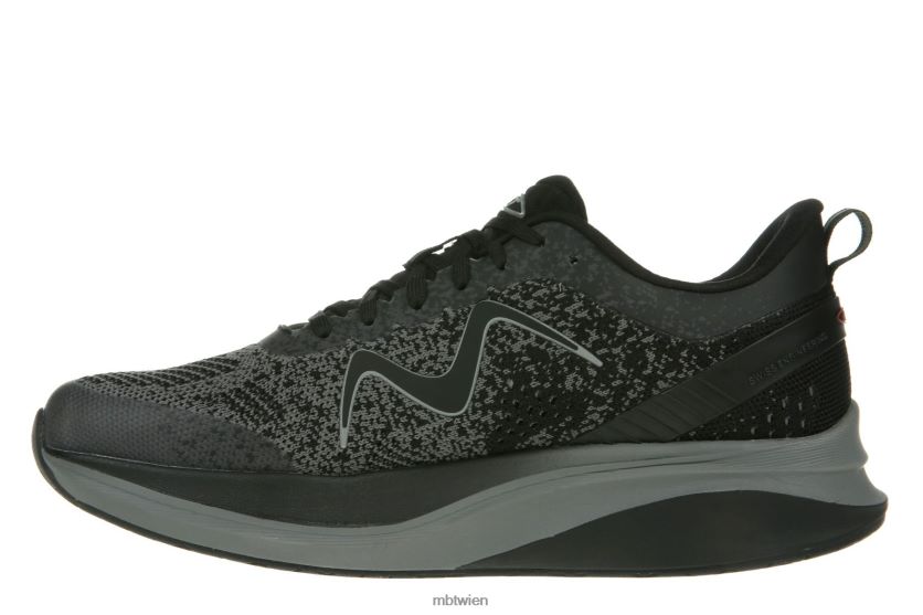 bei MBT Männer Huracan-3000 Laufschuhe Schwarz/Castlerock X642201