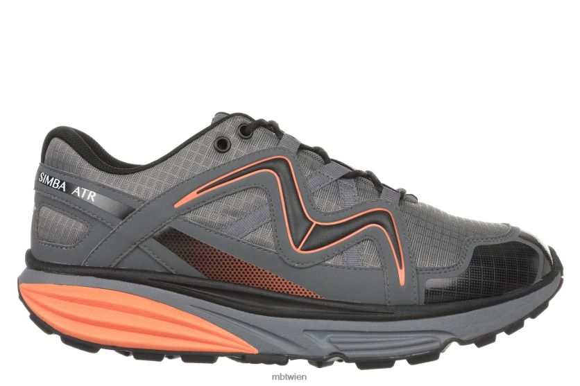 bei MBT Männer Simba atr Laufschuhe anthrazit/orange X6422066